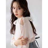 ピンク | ワンショルミニシャギーニットトップス | dazzlin