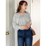 チョーカー付ミニシャギーニットキャミソール | dazzlin | 詳細画像11