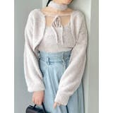 チョーカー付ミニシャギーニットキャミソール | dazzlin | 詳細画像31