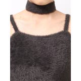 チョーカー付ミニシャギーニットキャミソール | dazzlin | 詳細画像35