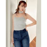 チョーカー付ミニシャギーニットキャミソール | dazzlin | 詳細画像7