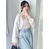 ミニシャギーニットボレロ | dazzlin | 詳細画像24