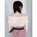 2WAYミニシャギーオフショルニット | dazzlin | 詳細画像21