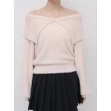 2WAYミニシャギーオフショルニット | dazzlin | 詳細画像42