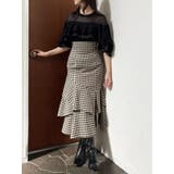 ヨークシアーフリルニットトップス | dazzlin | 詳細画像8