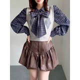 アーガイルニットトップス | dazzlin | 詳細画像2