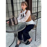 アーガイルニットトップス | dazzlin | 詳細画像21