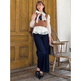 アーガイルニットトップス | dazzlin | 詳細画像22