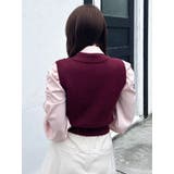 アーガイルニットトップス | dazzlin | 詳細画像32