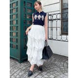 アーガイルニットトップス | dazzlin | 詳細画像41