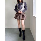 アーガイルニットトップス | dazzlin | 詳細画像5