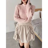 ケーブルレタリングニット | dazzlin | 詳細画像18