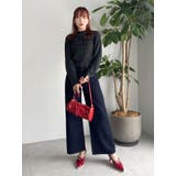 ケーブルレタリングニット | dazzlin | 詳細画像26