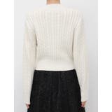 ケーブルレタリングニット | dazzlin | 詳細画像31