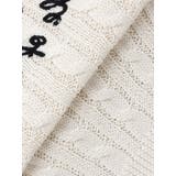 ケーブルレタリングニット | dazzlin | 詳細画像35