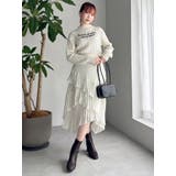 ケーブルレタリングニット | dazzlin | 詳細画像9