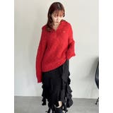 ローゲージジッププルオーバー | dazzlin | 詳細画像16 