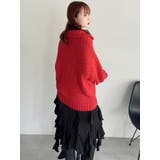 ローゲージジッププルオーバー | dazzlin | 詳細画像17 