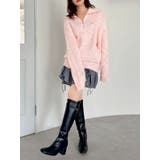 ローゲージジッププルオーバー | dazzlin | 詳細画像23 