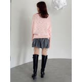 ローゲージジッププルオーバー | dazzlin | 詳細画像24 