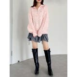 ローゲージジッププルオーバー | dazzlin | 詳細画像25 