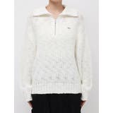 ローゲージジッププルオーバー | dazzlin | 詳細画像26 