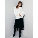 ローゲージジッププルオーバー | dazzlin | 詳細画像3 