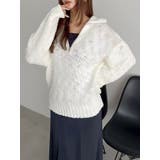 ローゲージジッププルオーバー | dazzlin | 詳細画像5 