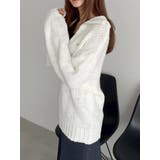 ローゲージジッププルオーバー | dazzlin | 詳細画像7 