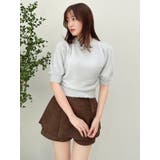 2wayシャギーハーフスリーブトップス | dazzlin | 詳細画像14 