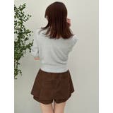 2wayシャギーハーフスリーブトップス | dazzlin | 詳細画像16 