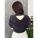 2wayシャギーハーフスリーブトップス | dazzlin | 詳細画像19 