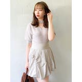 2wayシャギーハーフスリーブトップス | dazzlin | 詳細画像34 