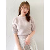 2wayシャギーハーフスリーブトップス | dazzlin | 詳細画像36 