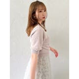 2wayシャギーハーフスリーブトップス | dazzlin | 詳細画像38 