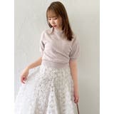 2wayシャギーハーフスリーブトップス | dazzlin | 詳細画像39 