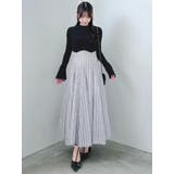 【追加生産分】ヘムレースリブニットトップス | dazzlin | 詳細画像9 