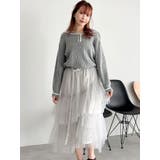 【FILA別注】セーラーカラーラインニットプルオーバー | dazzlin | 詳細画像23 