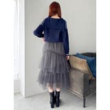 【FILA別注】セーラーカラーラインニットプルオーバー | dazzlin | 詳細画像30 