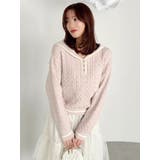 【FILA別注】セーラーカラーラインニットプルオーバー | dazzlin | 詳細画像33 