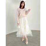 【FILA別注】セーラーカラーラインニットプルオーバー | dazzlin | 詳細画像37 