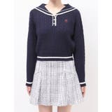 【FILA別注】セーラーカラーラインニットプルオーバー | dazzlin | 詳細画像39 