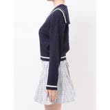 【FILA別注】セーラーカラーラインニットプルオーバー | dazzlin | 詳細画像40 