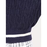 【FILA別注】セーラーカラーラインニットプルオーバー | dazzlin | 詳細画像44 