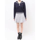 【FILA別注】セーラーカラーラインニットプルオーバー | dazzlin | 詳細画像46 