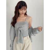 片結びニットビスチェ | dazzlin | 詳細画像2 