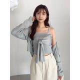 片結びニットビスチェ | dazzlin | 詳細画像4 