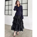 アイレットスリーブニットトップス | dazzlin | 詳細画像24