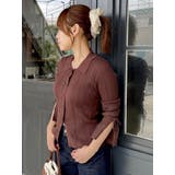 アイレットスリーブニットトップス | dazzlin | 詳細画像26