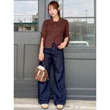 アイレットスリーブニットトップス | dazzlin | 詳細画像28